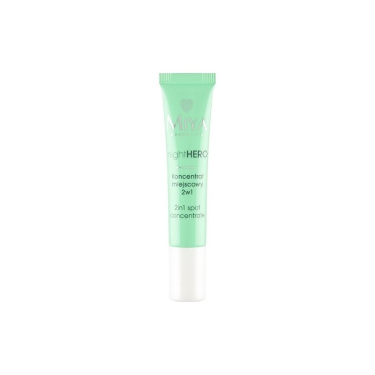 Miya nightHero topisches Konzentrat 2in1 für vergrößerte Poren und Unreinheiten 15 ml