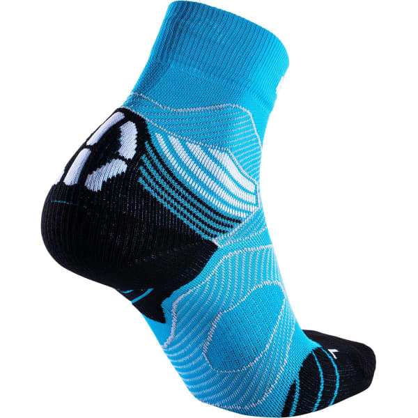 Chaussette running UYN LADY RUN TRAIL CHALLENGE SOCKS TURQUOISE/WHITE