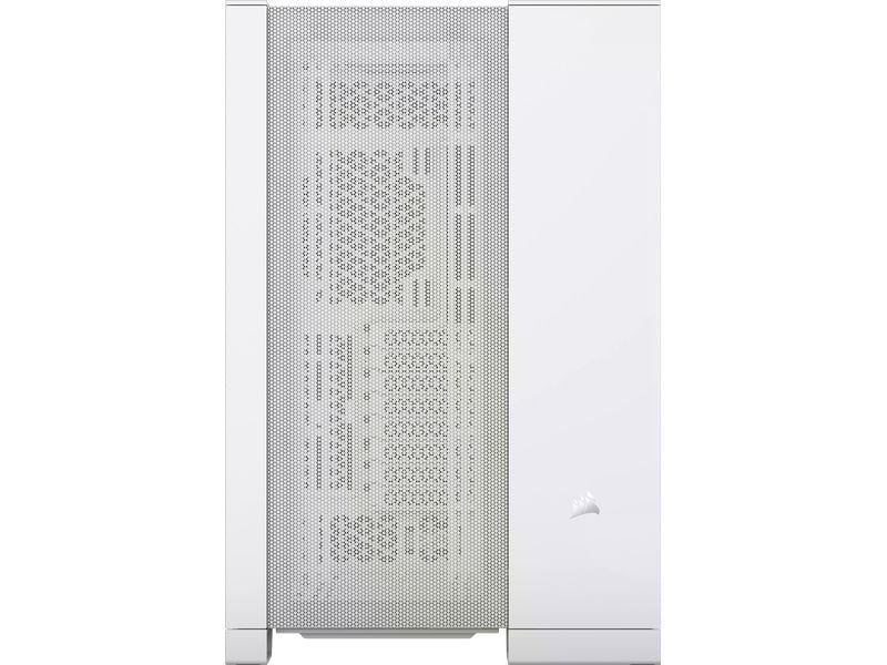 Corsair PC-Gehäuse 6500D Airflow Weiss Mid-Tower PC-Case mit Zwei-Kammer-Design und herausragendem Luftstrom