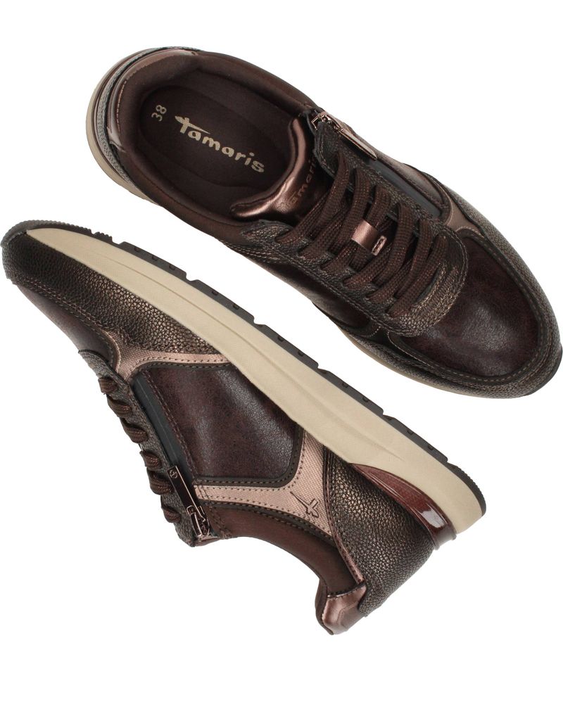 Tamaris Sneakers Bruin Dames