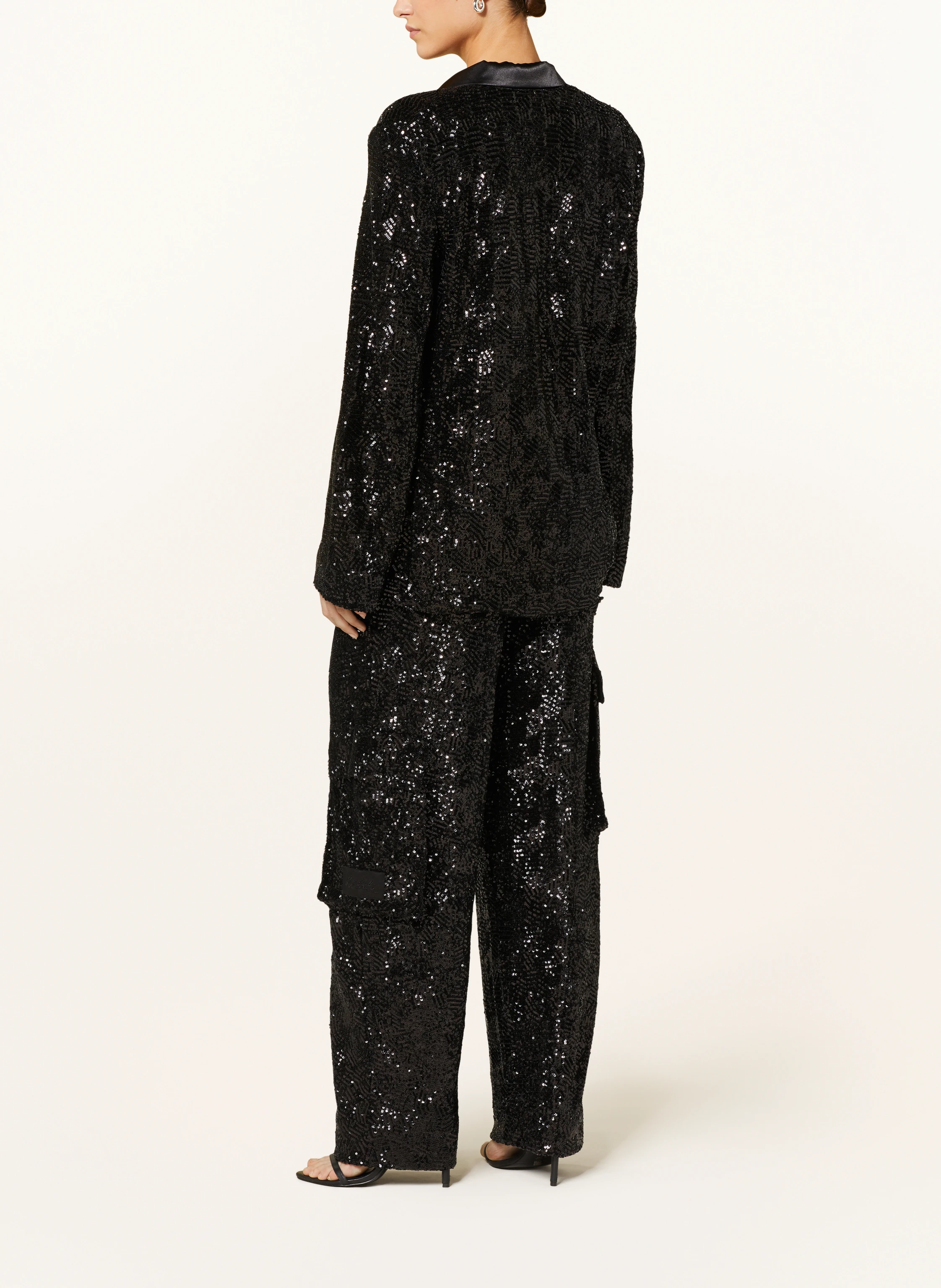 ROTATE Blazer mit Pailletten