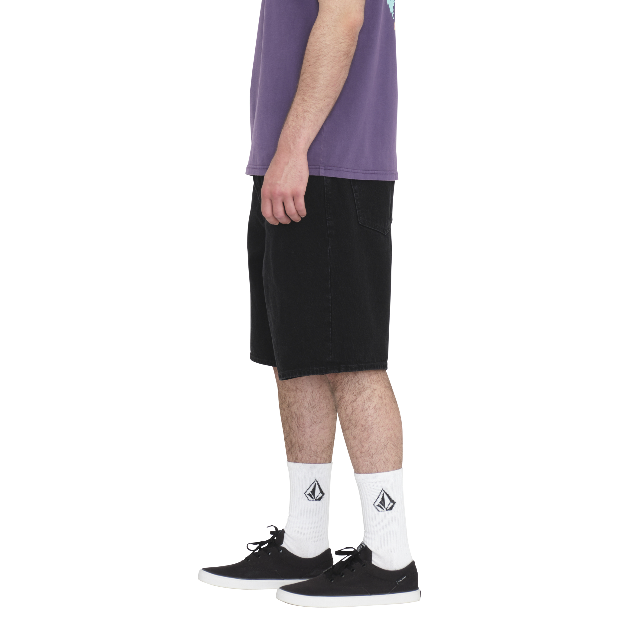 Volcom Billow Denim Short Desert Dirt Indigo