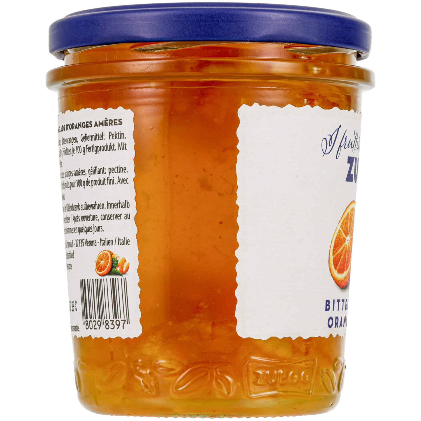 Zuegg Marmelade Orange bitter