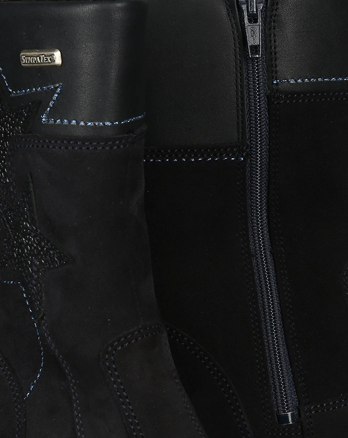 Winter-Stiefel ALLIE gefüttert in dunkelblau