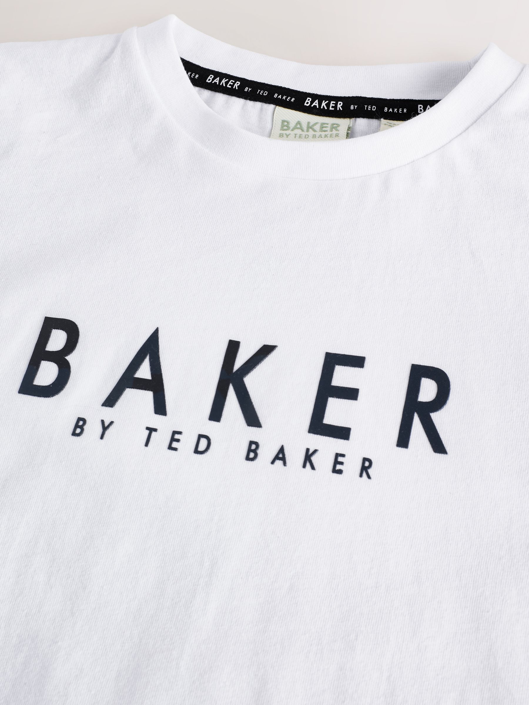 Pastelgeel - Baker by Ted Baker Zip Through Hoodie T-Shirt And Joggers 3 Piece Set
