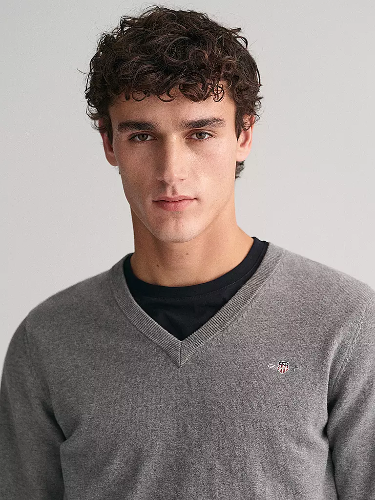 GANT Pullover grau