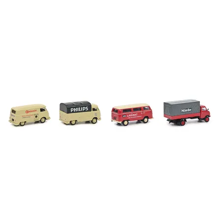 Schuco 452663700 - MHI Set STARKE MARKEN 2 1:87