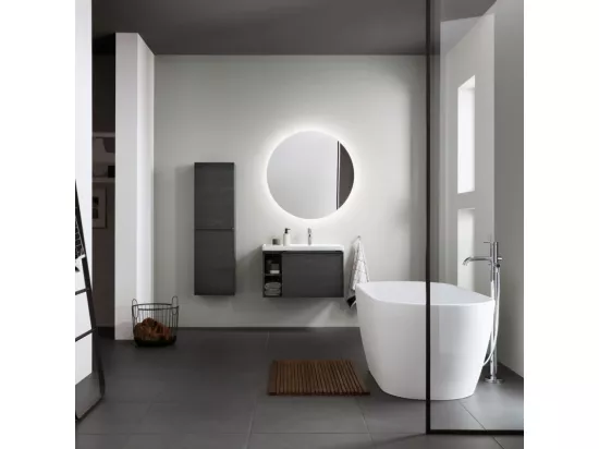 Baignoire îlot 160x75 DURAVIT D-Neo sans trop-plein
