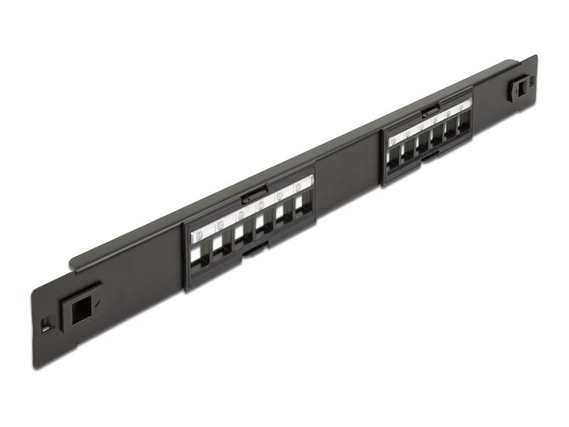 Delock Patchpanel 19″ Keystone 12-Port 19