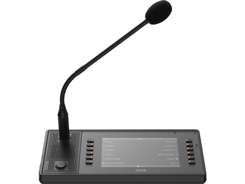 Axis TC6901 Mikrofon Schwanenhals Mikrofonzubehör für AXIS C6110 Network Paging Console