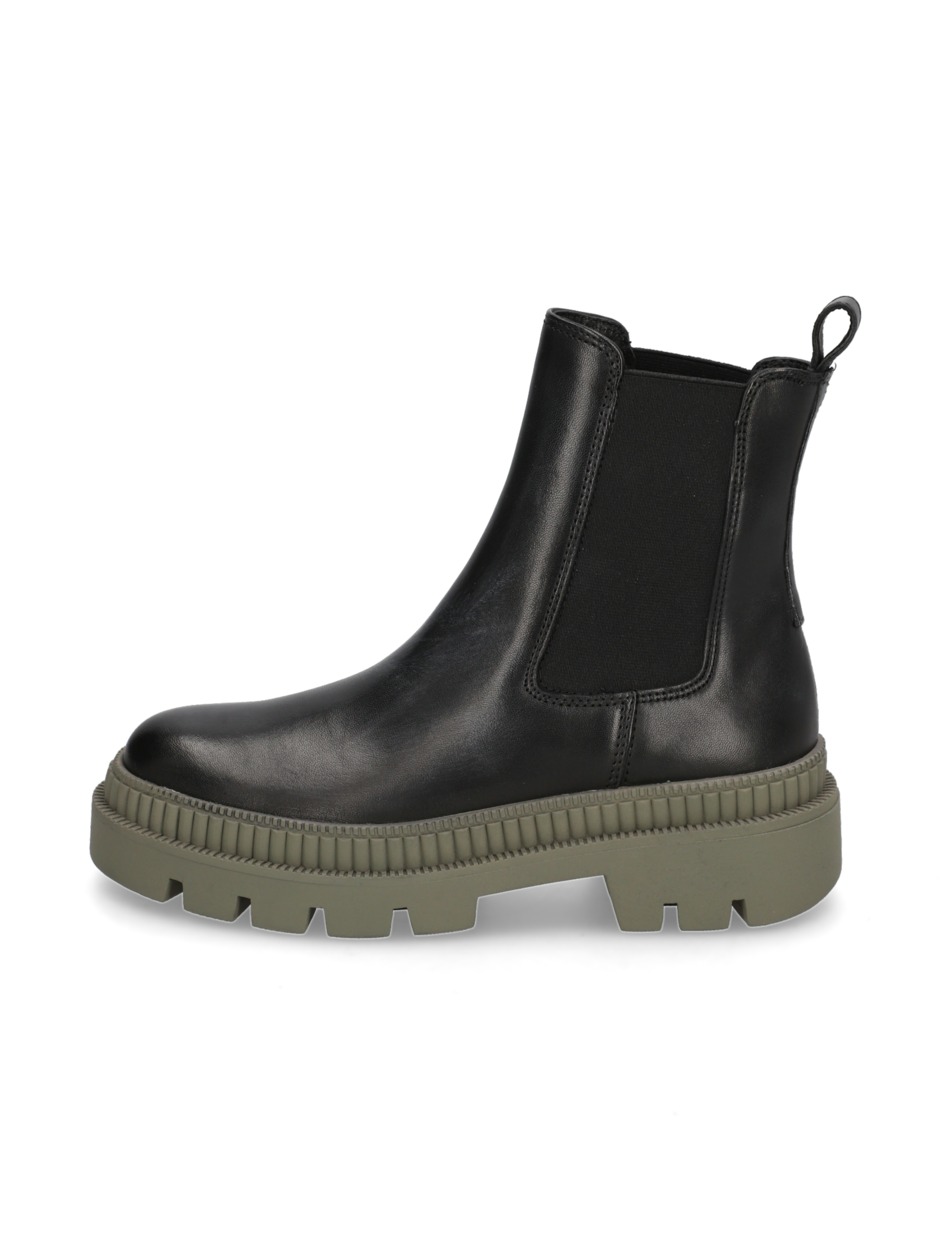 Glattleder Chelsea Boot