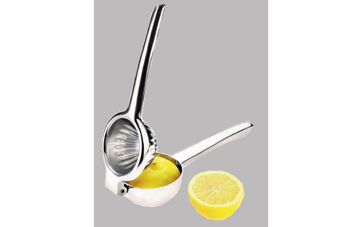 Zitruspresse Limone SilberProfi Zitronenpresse aus Edelstahl