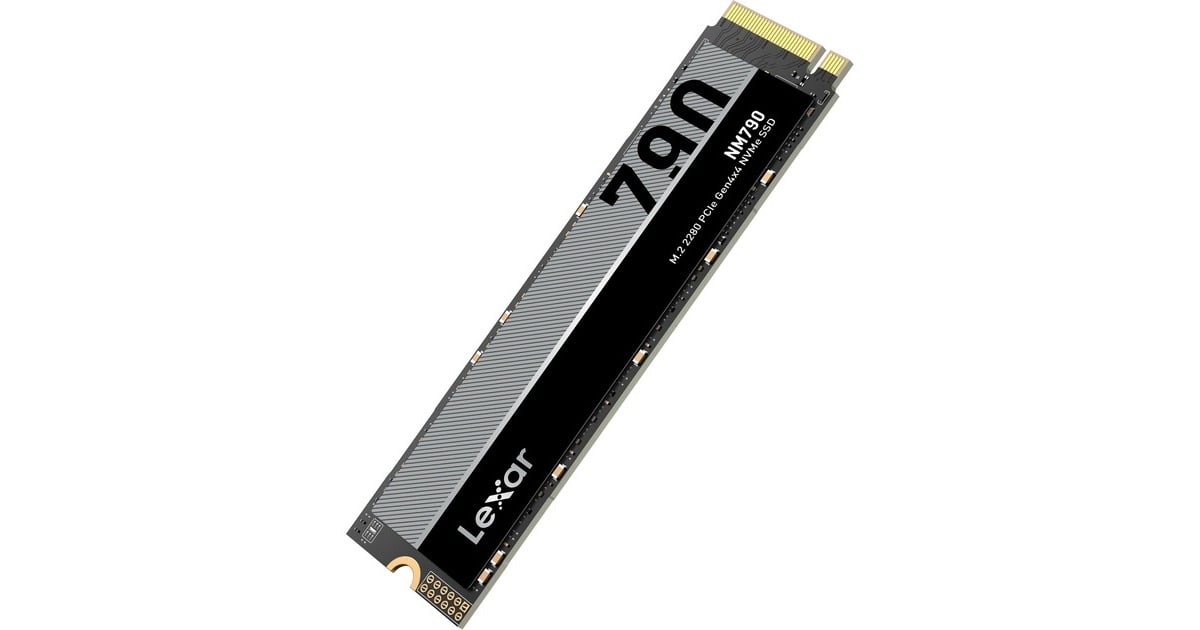 LexarNM790 4 TB SSD  (PCIe 4.0 x4, NVMe 1.4, M.2 2280)