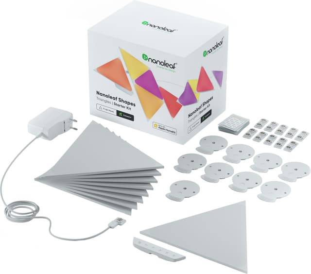 Nanoleaf Shapes Triangles udvidelsespakke (9 paneler)