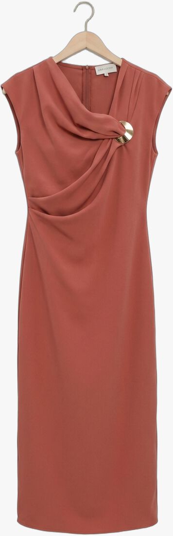 roze lina locchi midi jurk ll-alessandra