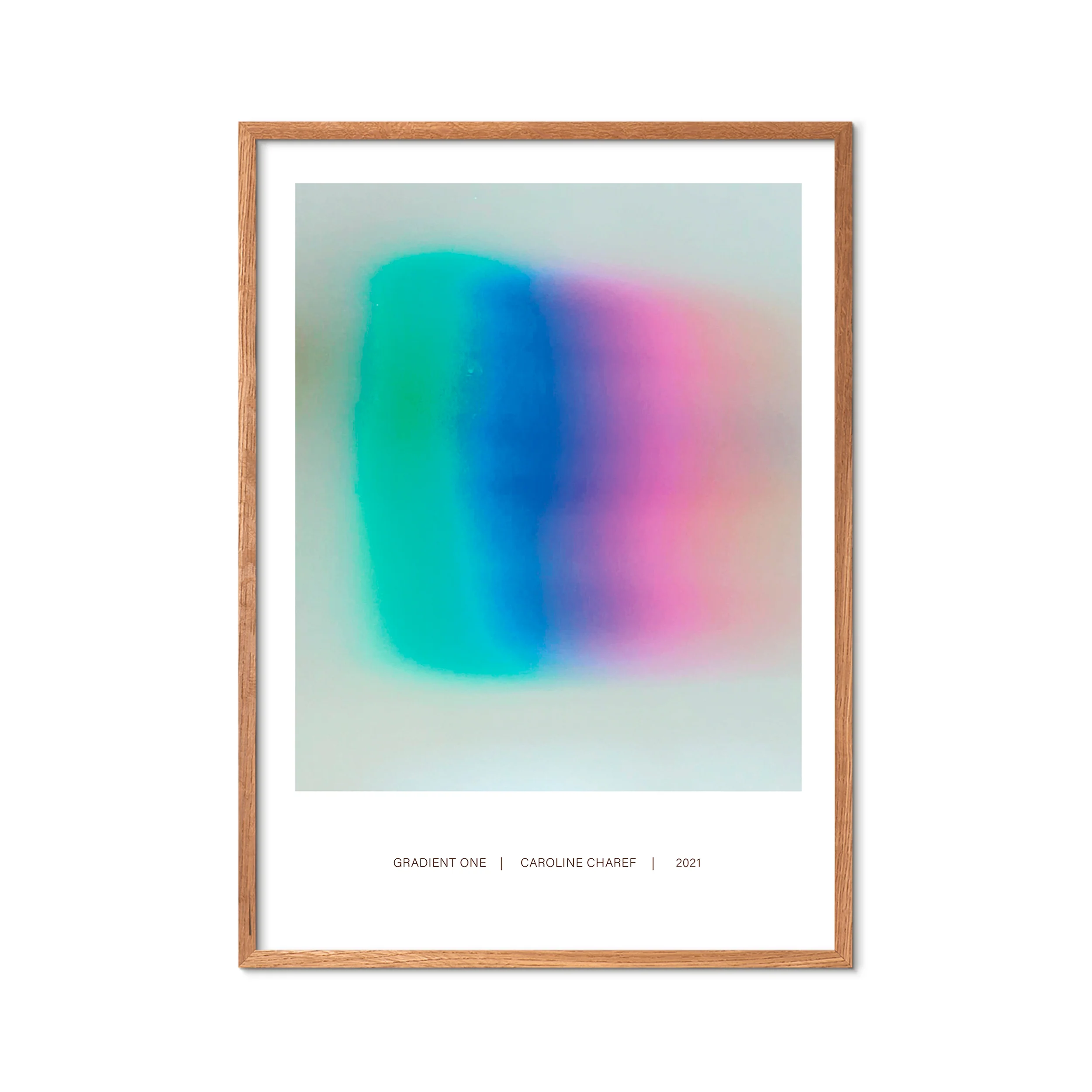 Poster & Frame  GRADIENT ONE plakat - A3