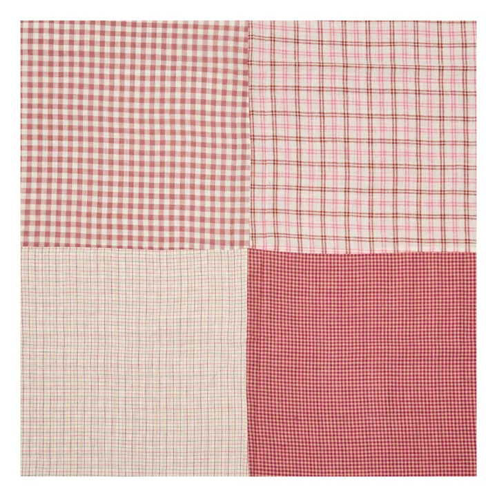 Scarlette Ateliers Nappe Patchwork en coton | Rose