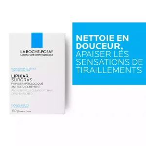 Lipikar Surgras - Pain Physiologique Anti-Dessèchement - 150g