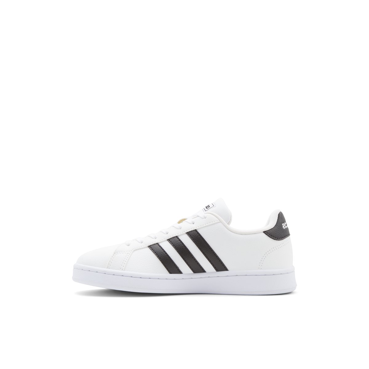 ADIDAS-Gcourt2.0-l-Baskets de tennis - Talon plat - Blanc/Noir