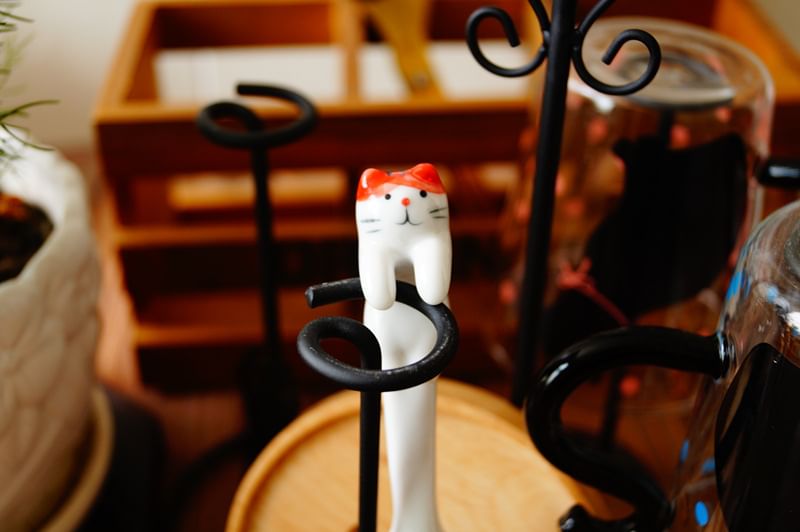 Choyce - Katten keramische lepel (verschillende ontwerpen)