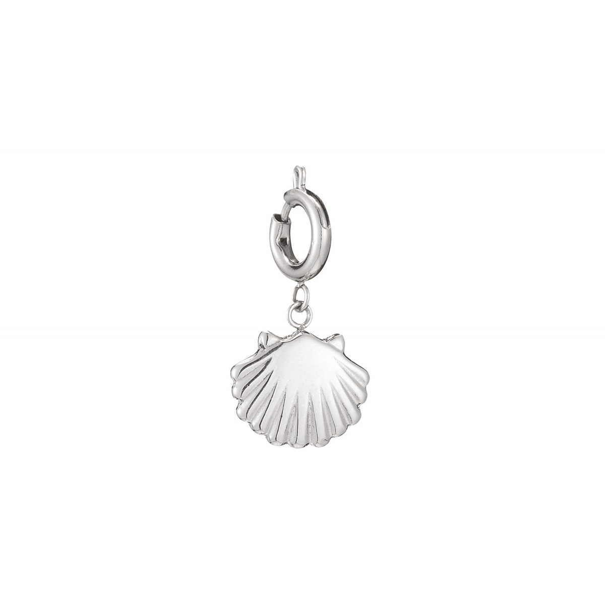 Charm Coquillage acier