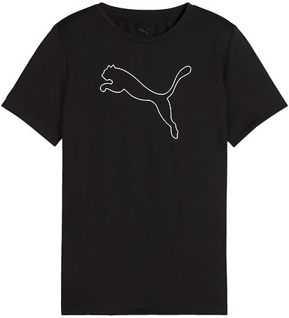 Puma T-Shirt - Schwarz m. Logo