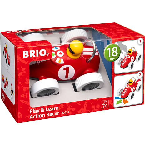 BRIO 30234 Leg og lær action racerbil