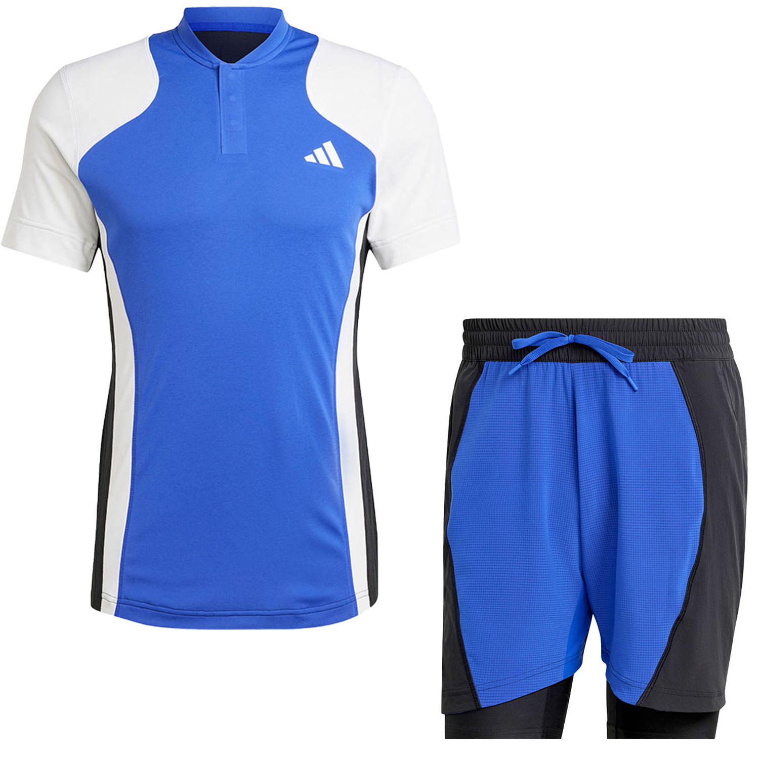 adidas US Open Pro Polo Set Heren