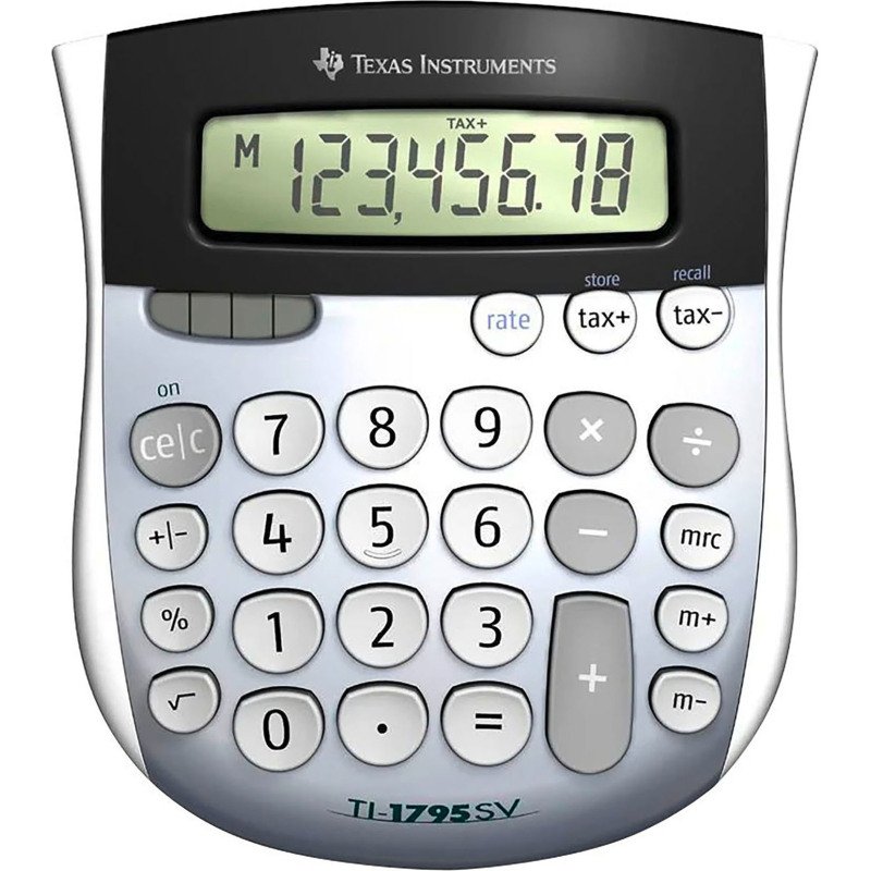 Calculatrice de bureau TI-1795 SV - 17955SV/FBL/11E1 Texas Instrument