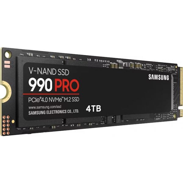 SSD Samsung 4TB 990 Pro M.2 PCIe 4.0 NVMe - MZ-V9P4T0BW