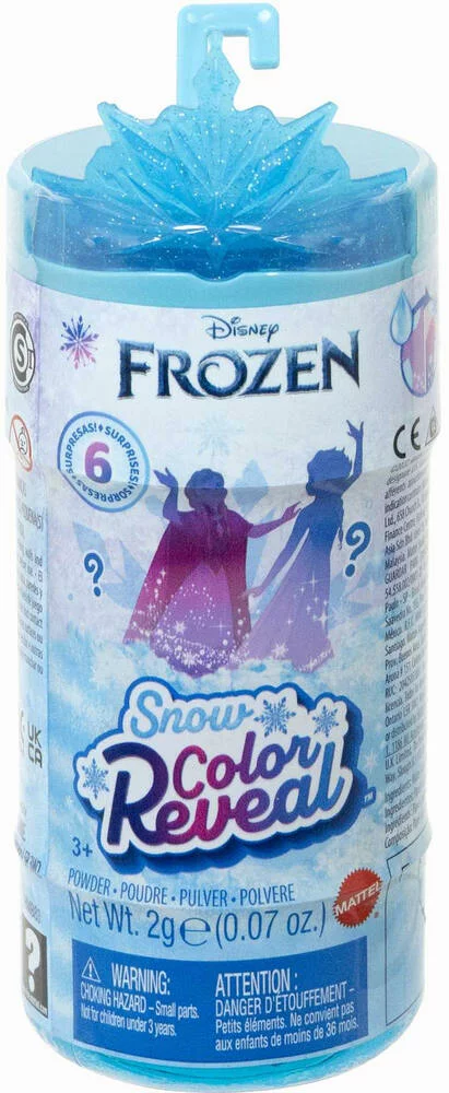 LA REINE DES NEIGES - POUPEE PRINCESSE COLOR REVEAL DES NEIGES 9 CM