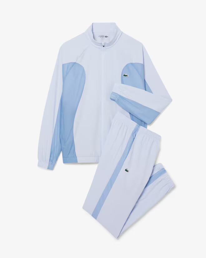 Lacoste Waterafstotend Trainingspak Heren Lichtblauw