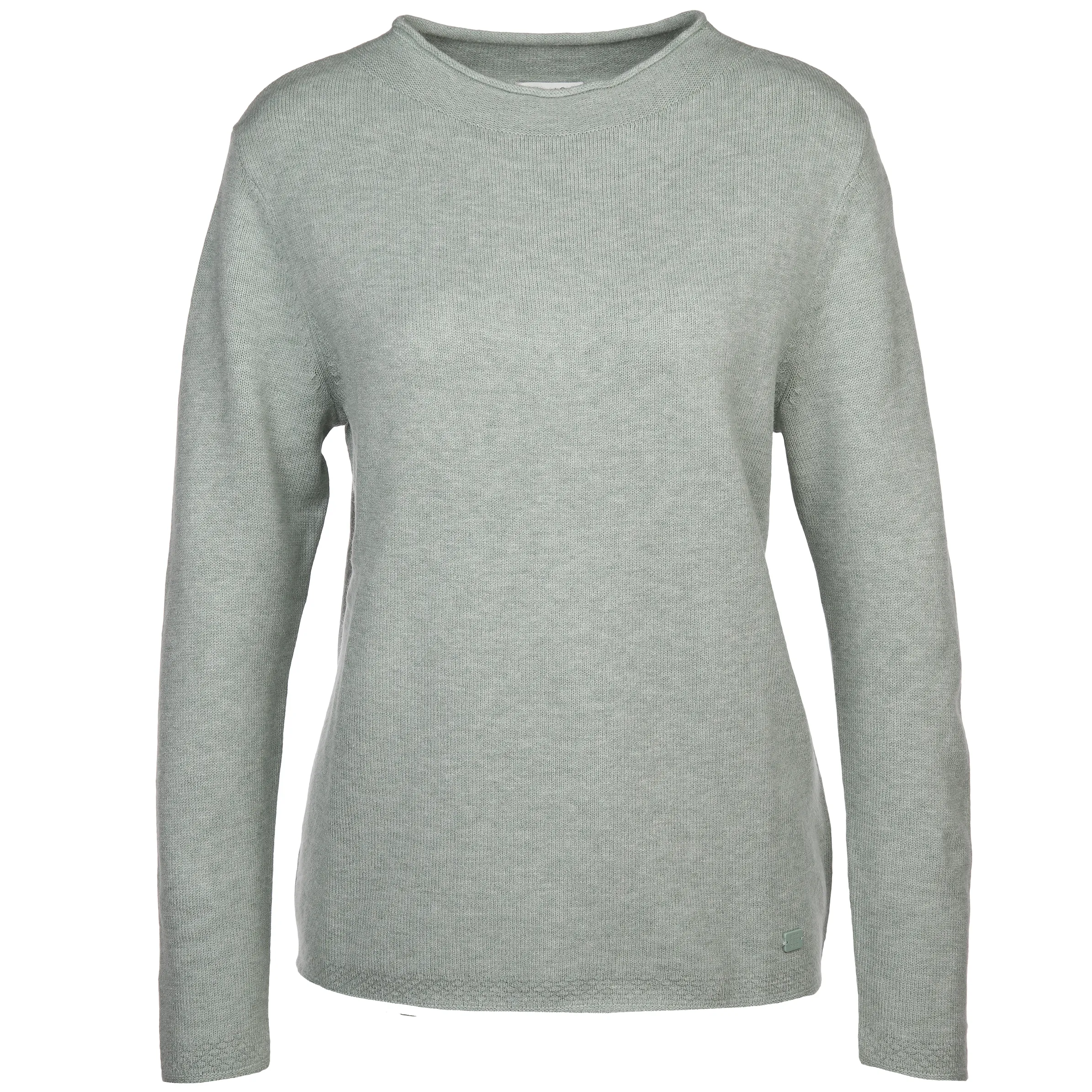 Damen Pullover mit kleinem Stehkragen