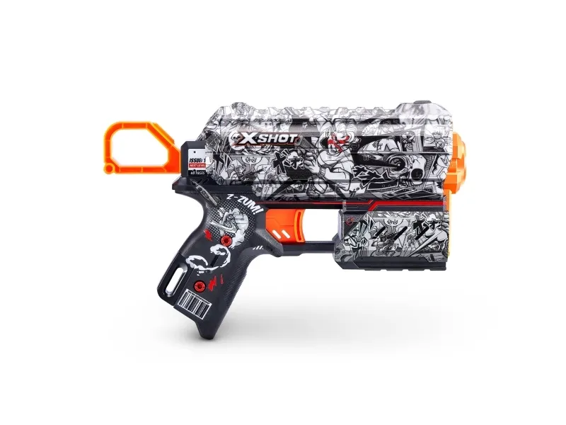XSHOT legetøjsgevær Skins Flux, assorteret, 36516 (ZUR-36516)