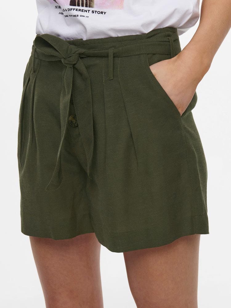 Only  ONLVIVA LIFE HW BELT SHORTS PNT NOO