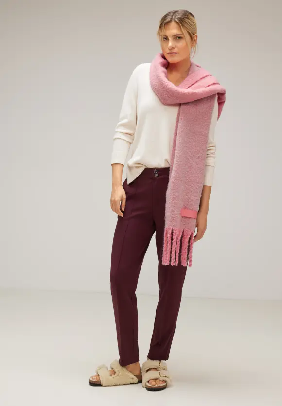 Cosy Winterschal - light peony pink