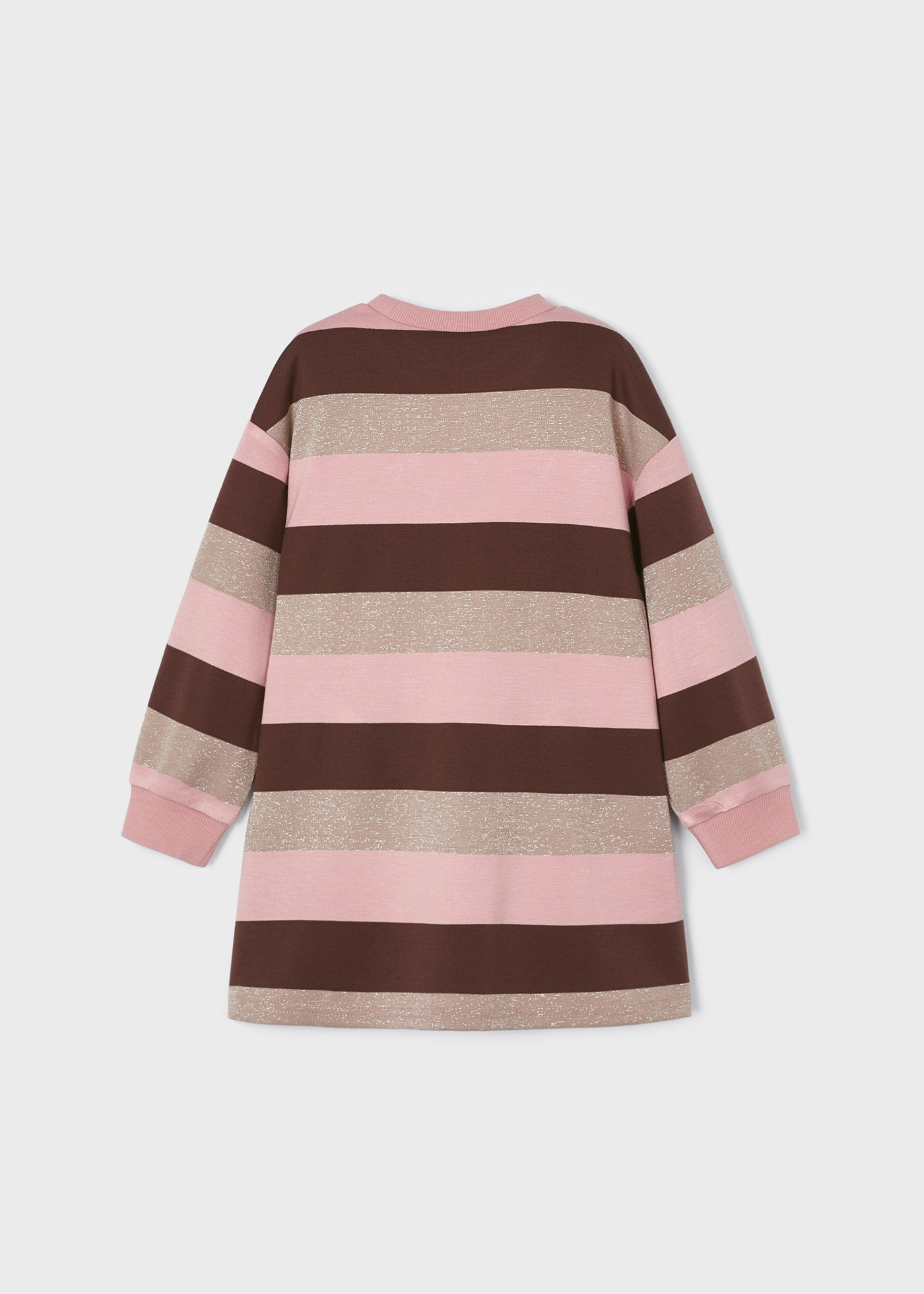 Vestido listrado para meninas