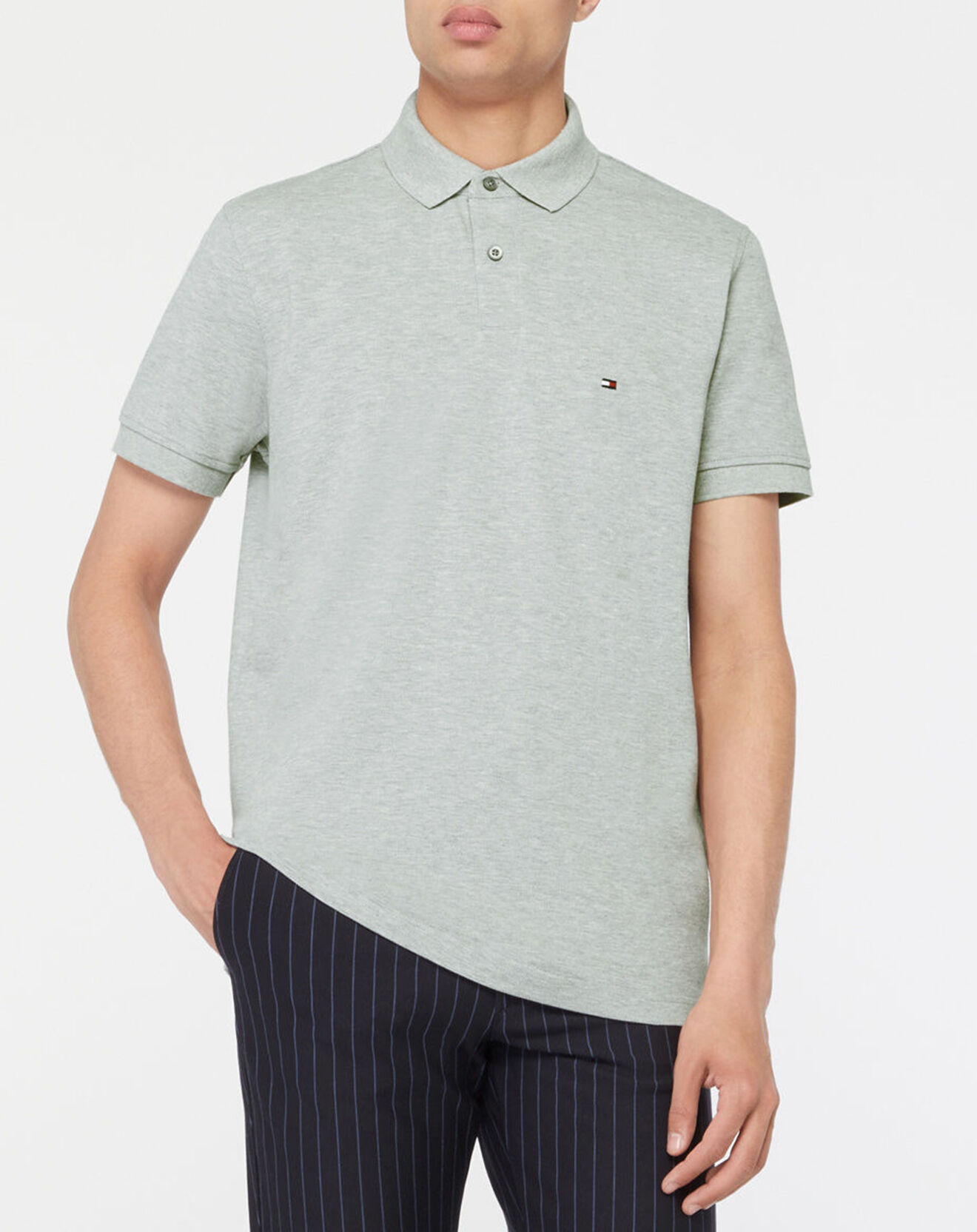 Tommy Hilfiger Polo regular 1985 gris clair