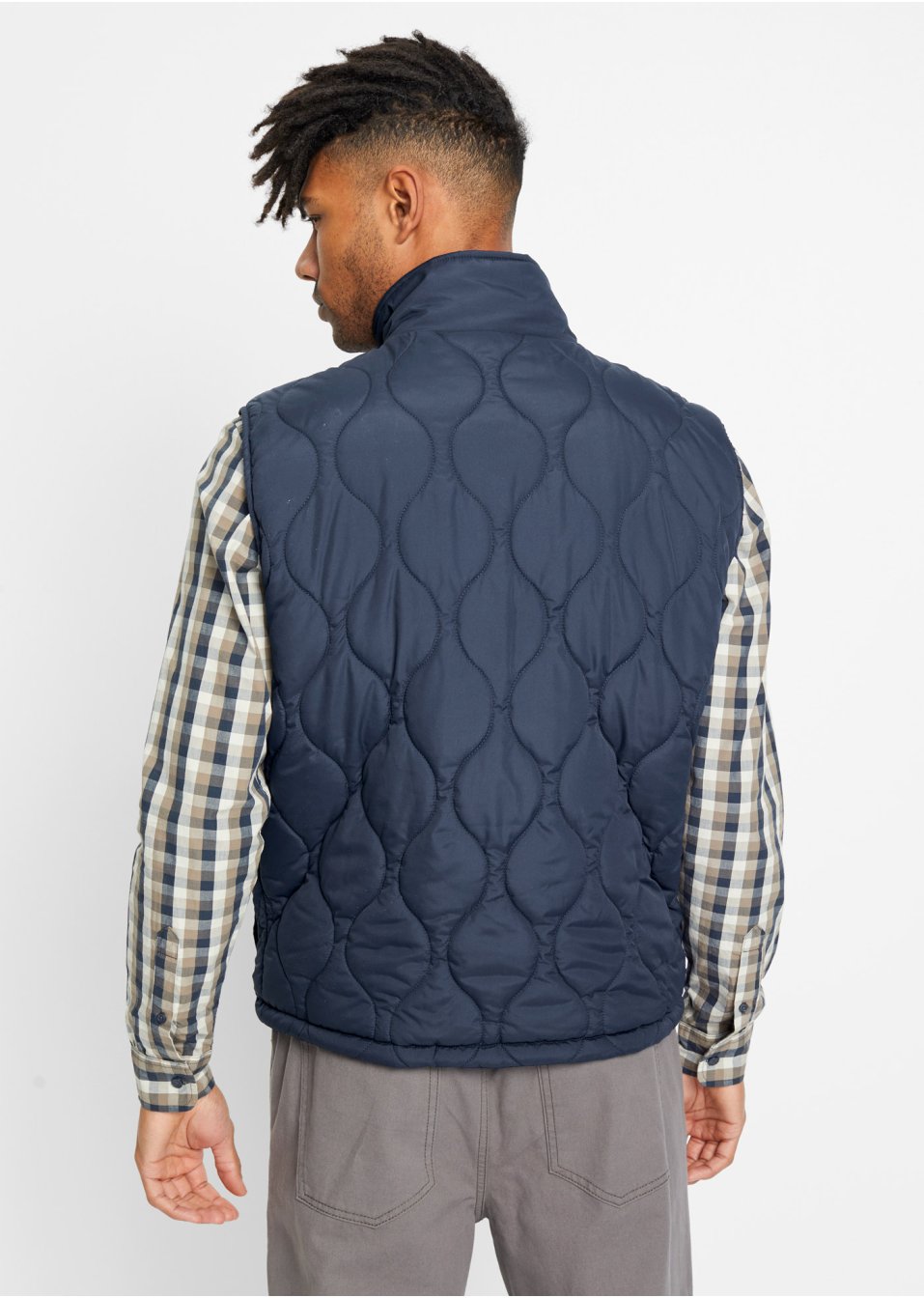 Veste sans manches matelassée en polyester recyclé