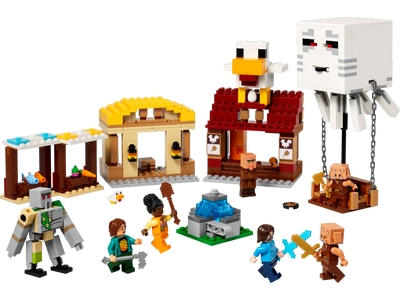 LEGO De Ghast-ballon aanval op het dorp (21273)