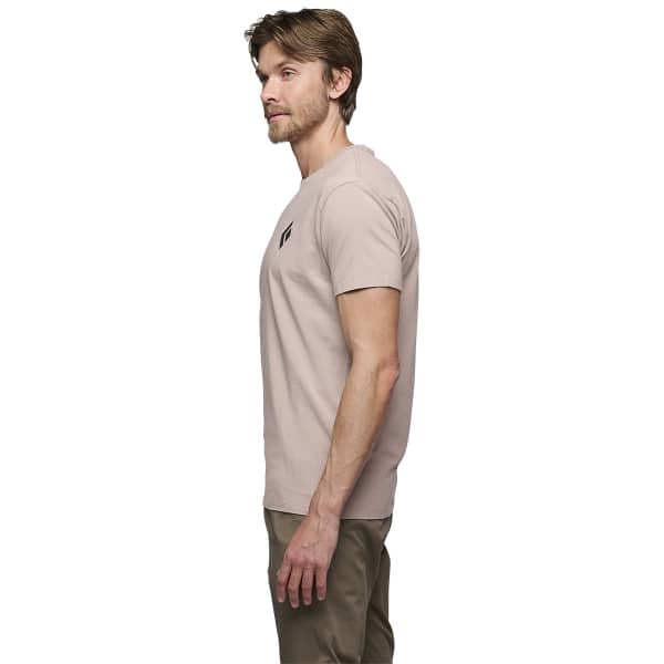 T-shirt escalade BLACK DIAMOND EQUIPMENT FOR ALPINIST SS TEE PALE MAUVE