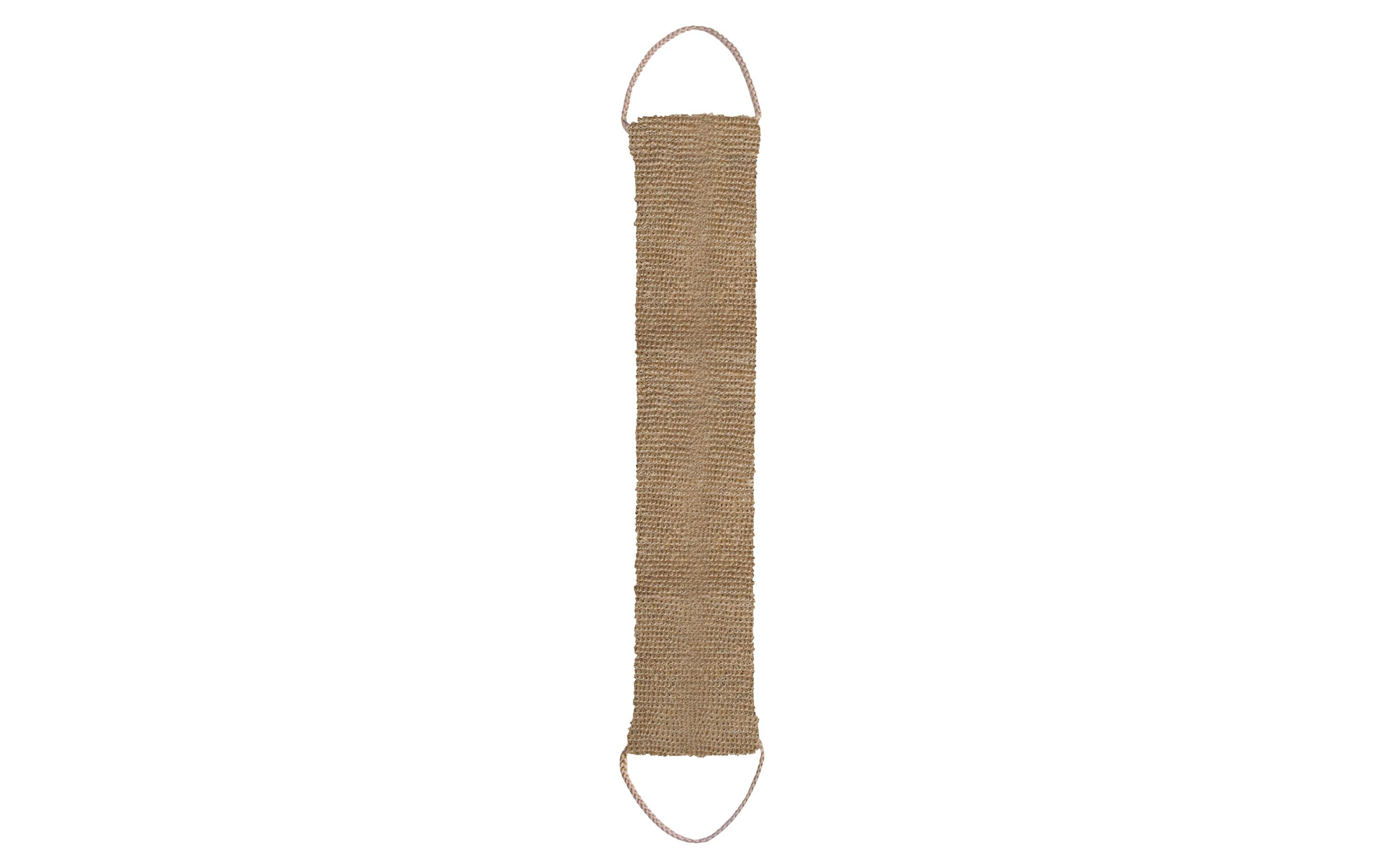Rückenschruber aus Jute 55 x 11 cm, BraunRückenbürste