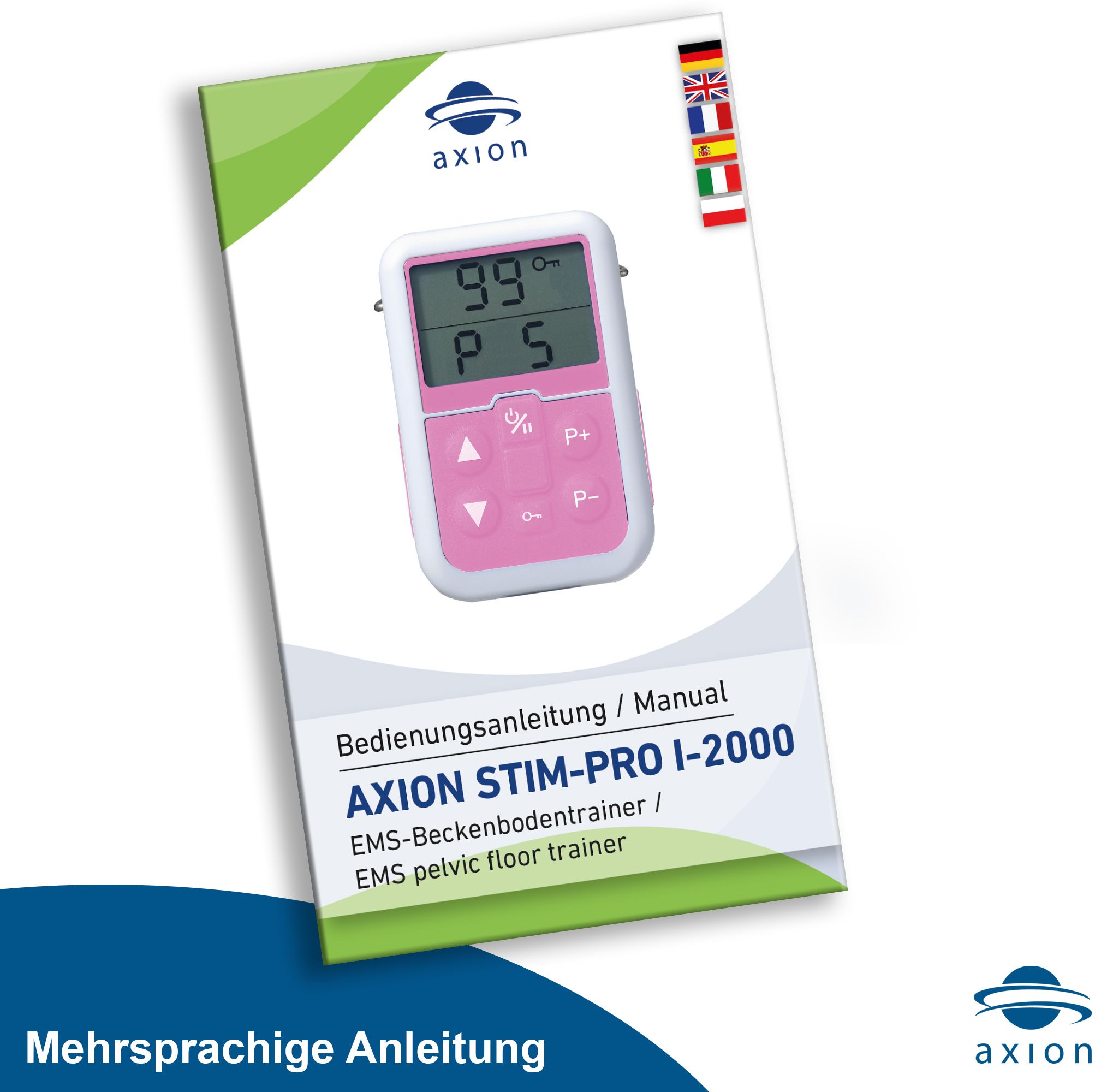 axion® I-2000 Beckenboden-Trainer für Männer bei Inkontinenz