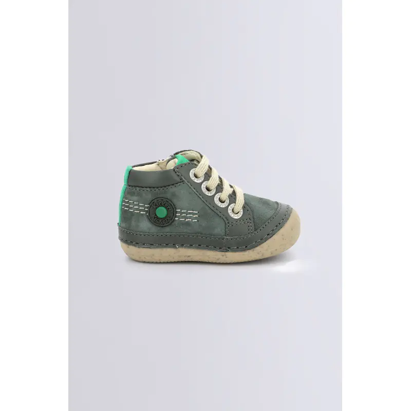 SONISTREET KAKI BOTTILLONS Cuir Garçon