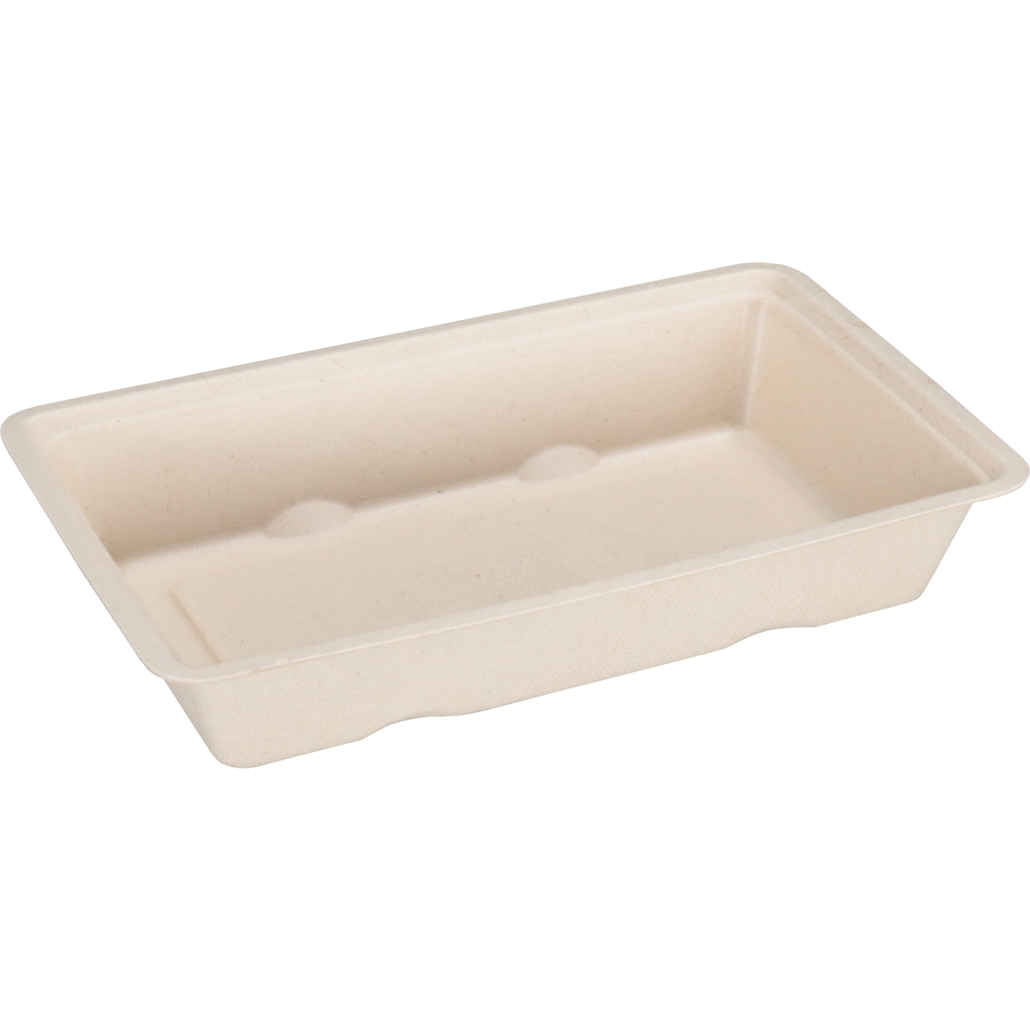 Depa Bak, Bagasse (suikerrietpulp), A14, snackbak, 190x118x36mm, naturel