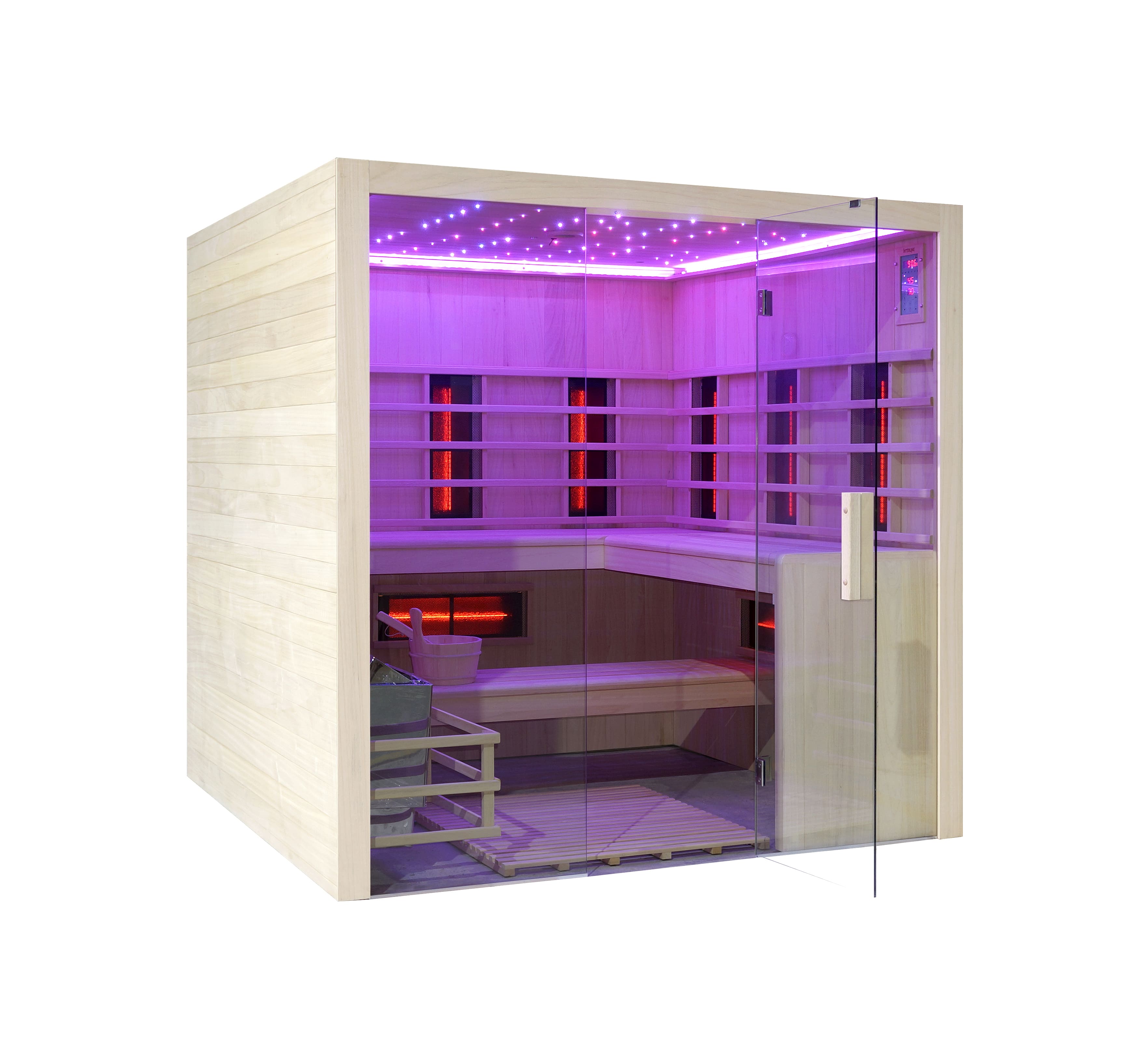 Interline Royal Deluxe Sauna Infrarot Kombi
