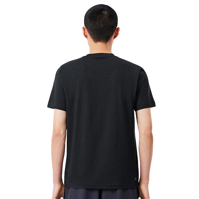 Tee-shirt Lacoste Ultra Dry Stretch homme noir