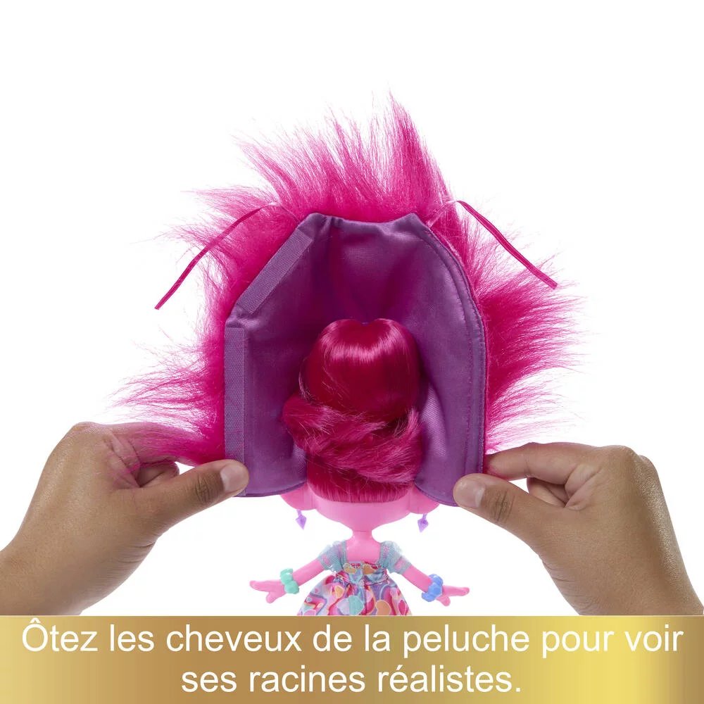 TROLLS 3 - POPPY SURPRISES 2 EN 1- HAIR POPS