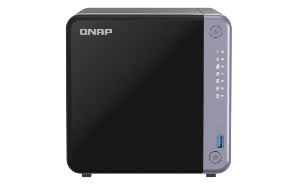 QNAP TS-432X-4G - NAS-server - 4 bays - SATA 6Gb/s - RAID JBOD, 0, 1, 5, 6, 10, 50, 60 - RAM 4 GB - Gigabit Ethernet / 2.5 Gigabit Ethernet / 10 Gigabit Ethernet - iSCSI support