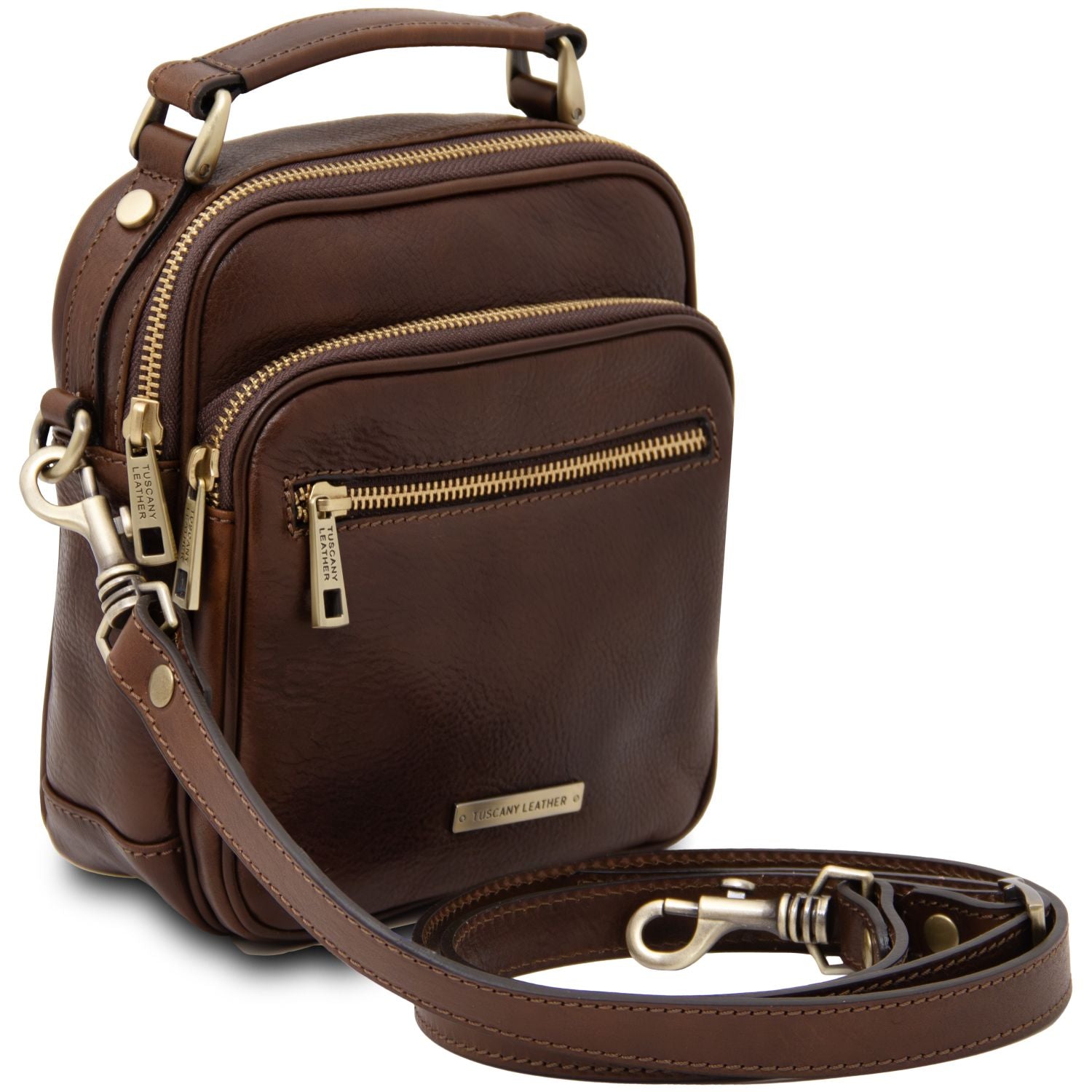 TL142457 – Paul – leren Crossbodytas